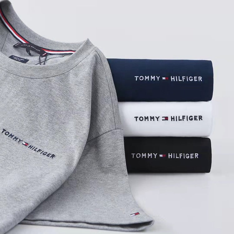 Unisex Tommy Monogram Polo T-Shirt