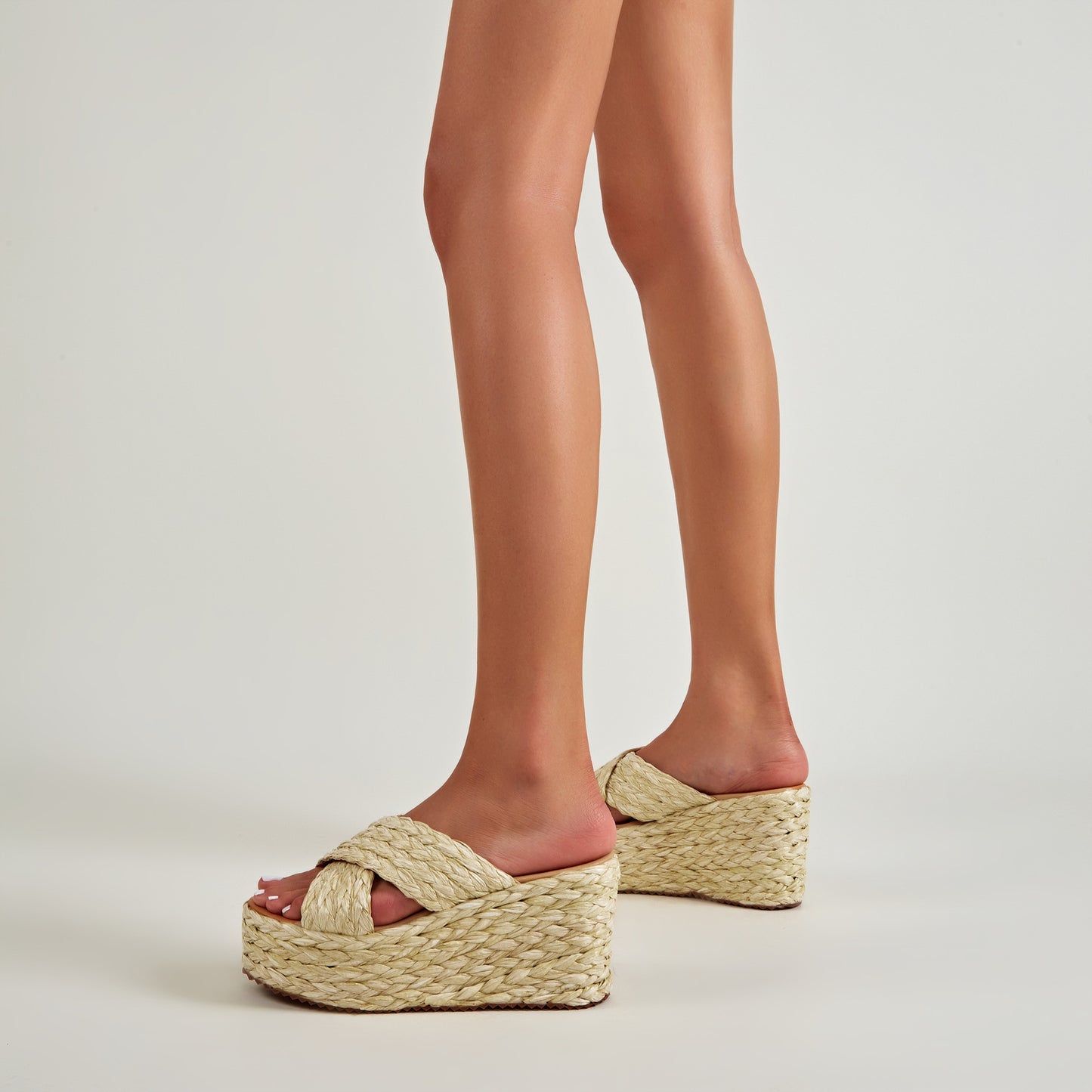 Women's platform fish head outdoor Sandals