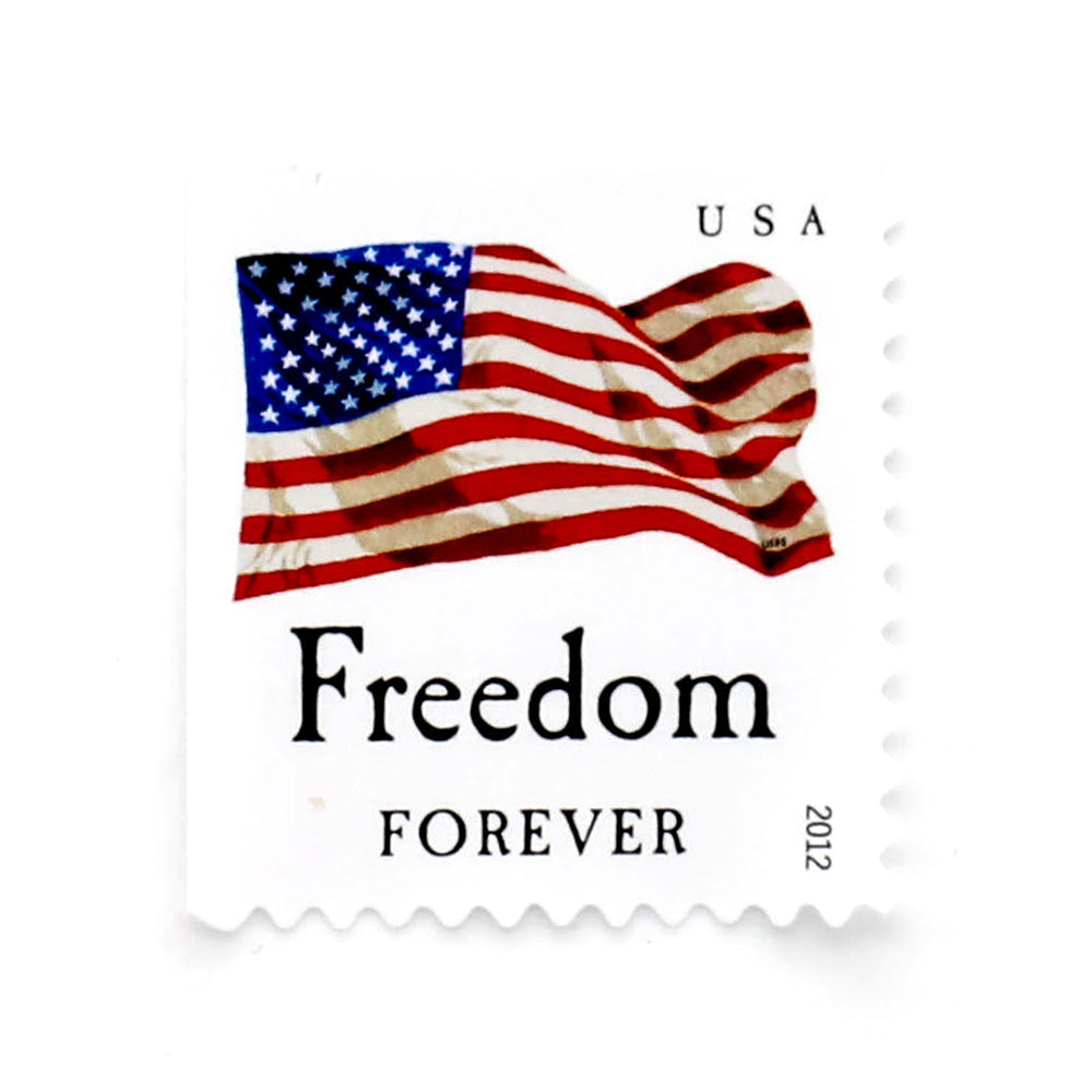 2012 USPS Forever Stamps "Four Flags" Flag and "Equality"