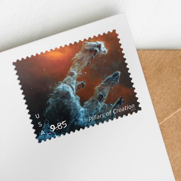 2024 Pillars of Creation $9.85 NASA Webb Space Priority Postage Stamp