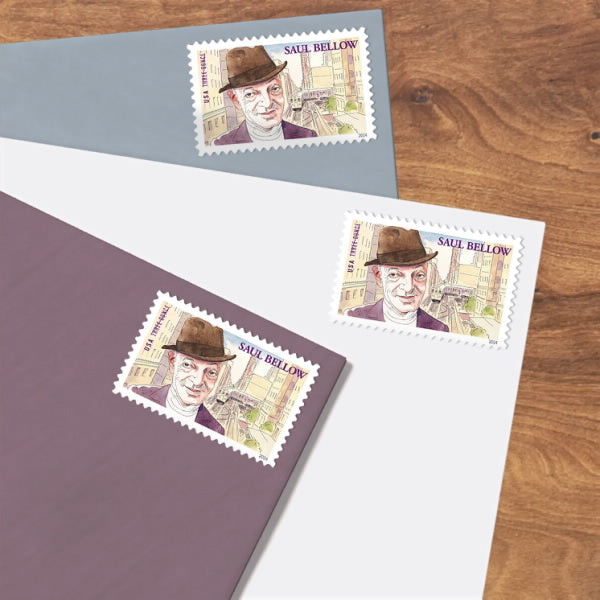 2024 Saul Bellow Literary Arts Postage Stamp