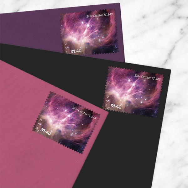 2025 USA Star Cluster NASA Priority Mail Express Stamps