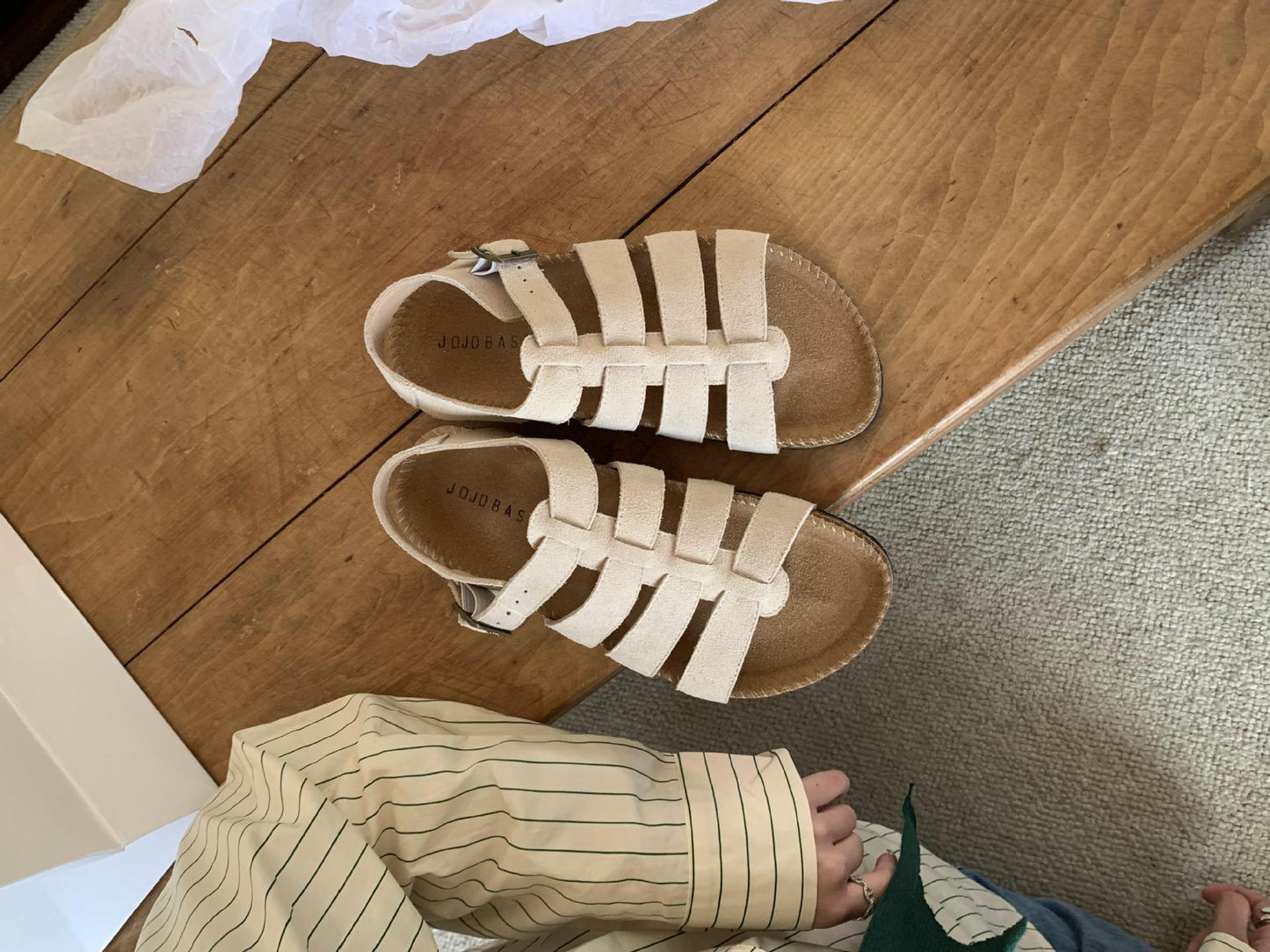 Women's Leather Vintage Roman Sandals