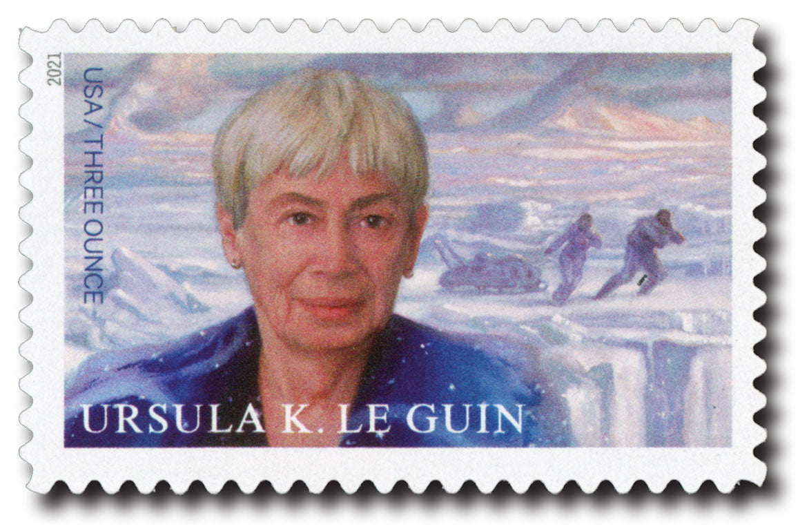 2021 Three Ounce Literary Arts Stamps: Ursula K. Le Guin