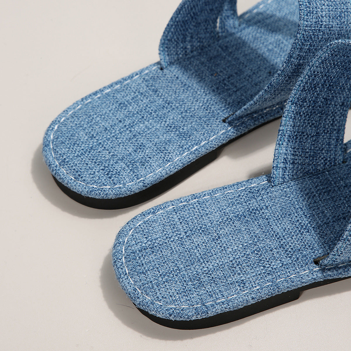 Women's Outdoor Denim Slippers