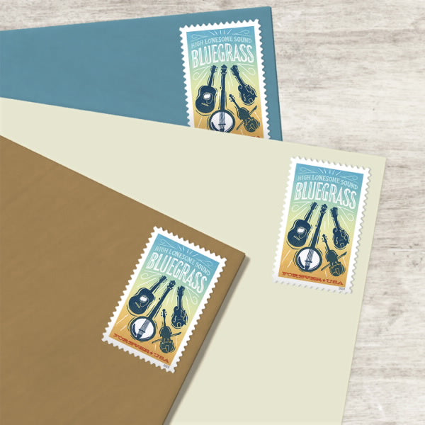 2024 US Bluegrass Music Bands Forever Postage Stamps