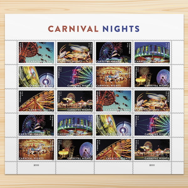 2024 USA Carnival Nights Forever Stamps