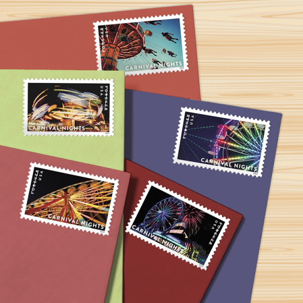 2024 USA Carnival Nights Forever Stamps