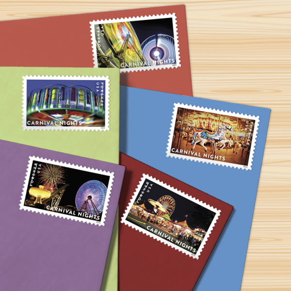 2024 USA Carnival Nights Forever Stamps