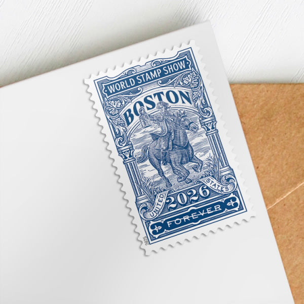 USA Boston 2026 World Stamp Expo Show Forever Stamps