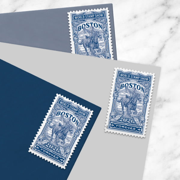 USA Boston 2026 World Stamp Expo Show Forever Stamps