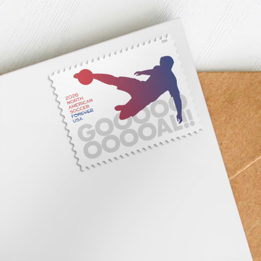2026 North American Soccer Sheet of 20 Forever Stamps