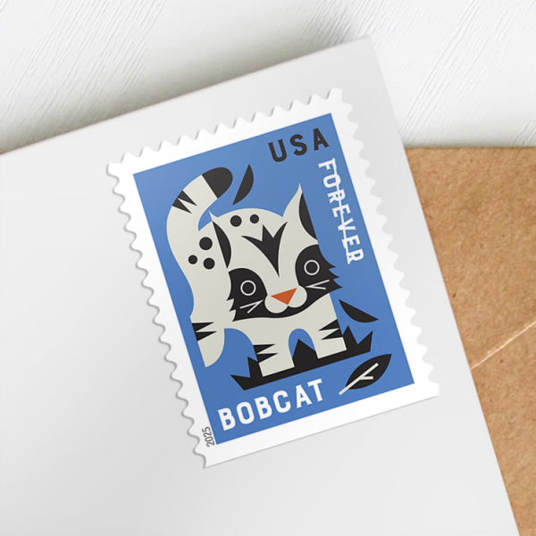 2025 US Baby Wild Animals Forever Stamps