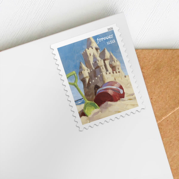 USA 2026 A Day at the Beach Forever Stamps