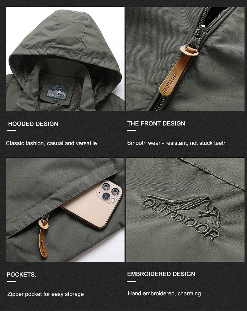 Men's Outdoor Track Jackets