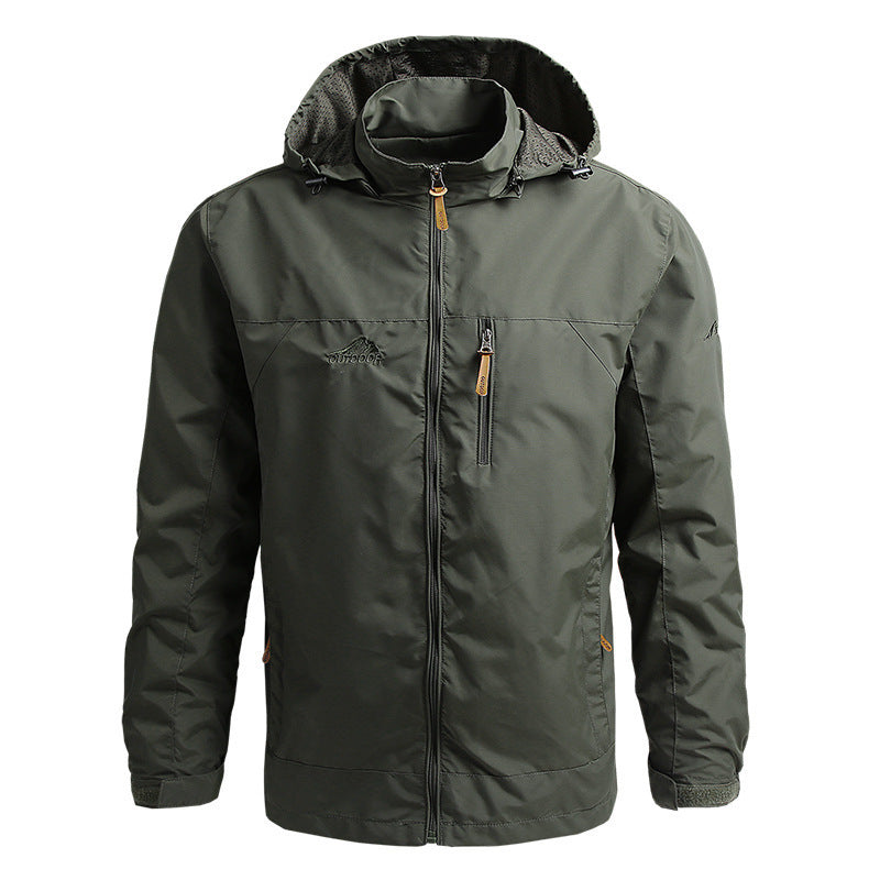 Men Windbreakers Casual Coats Army Tactical Military Jackets