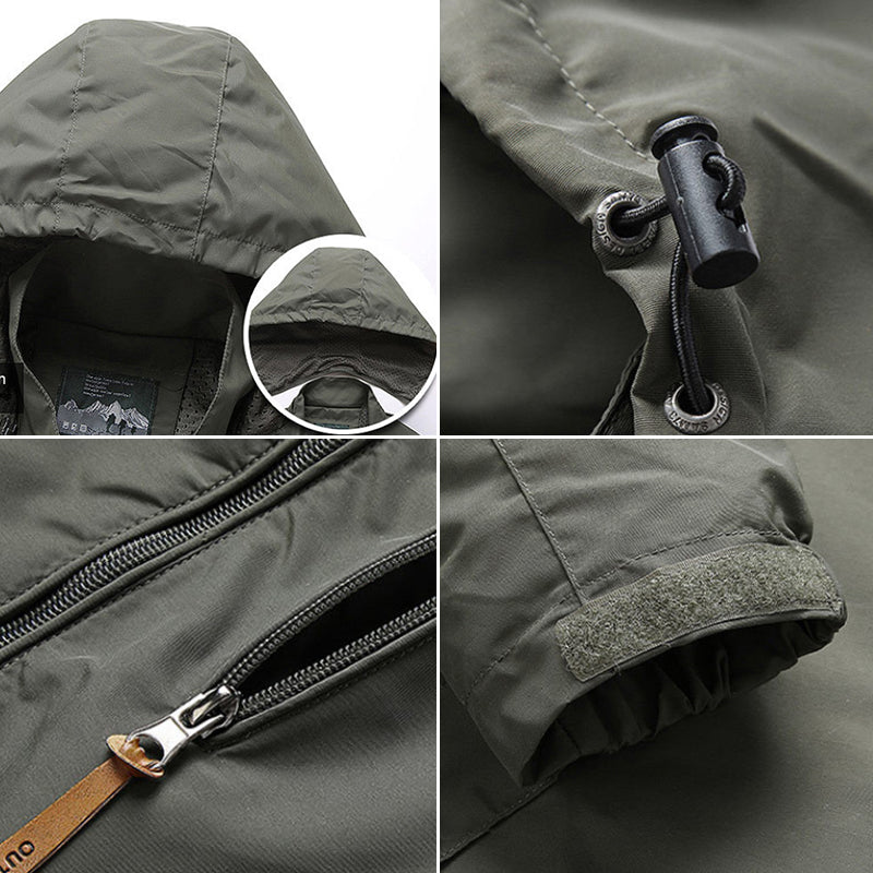 Men Windbreakers Casual Coats Army Tactical Military Jackets