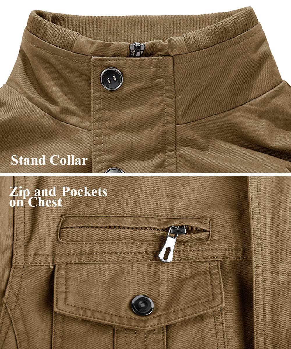 Men Winter Military Airsoft Jacket Pilot Bomber Jacket