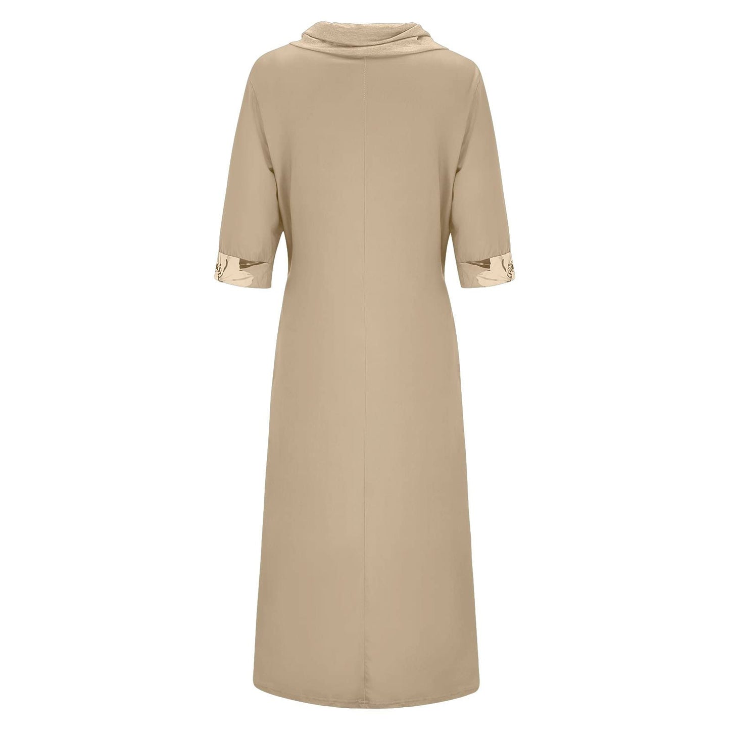 V Neck Midi Dress For Women