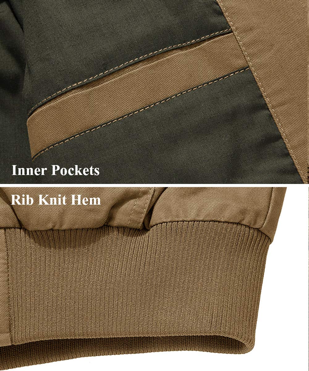 Men Winter Military Airsoft Jacket Pilot Bomber Jacket