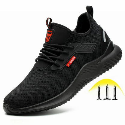 Puncture Proof Construction Lightweight Breathable Sneakers Boots