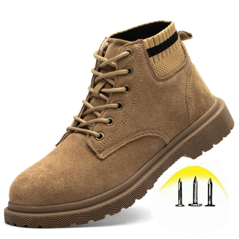 Puncture Proof Construction Lightweight Breathable Sneakers Boots