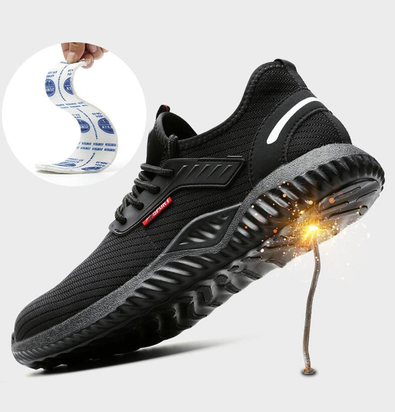 Puncture Proof Construction Lightweight Breathable Sneakers Boots