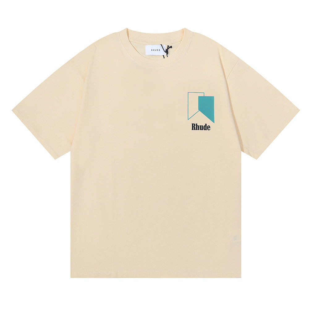 Unisex Rhude casual loose T-shirt