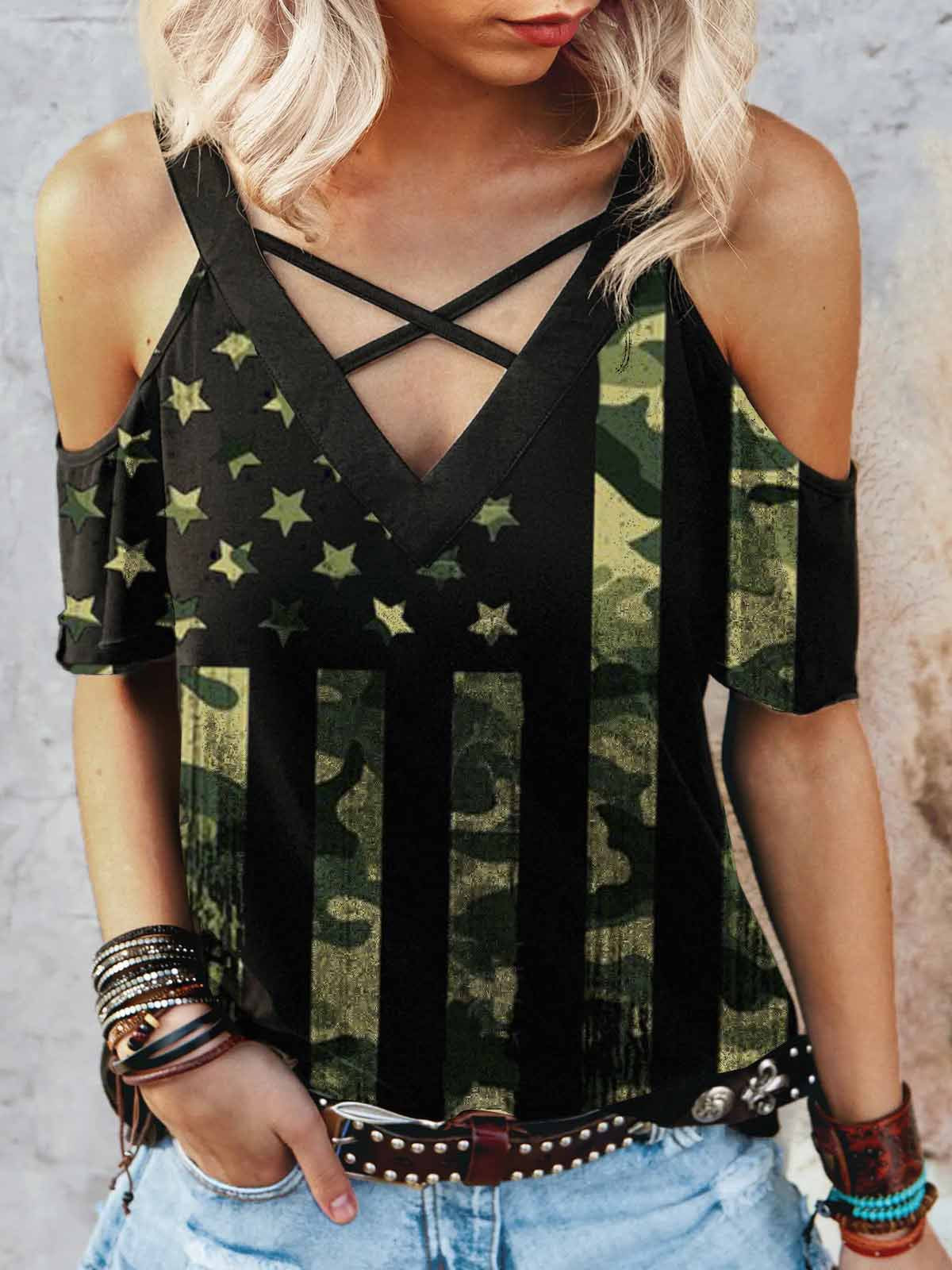 Women's Independence Day Cultural T-Shirt