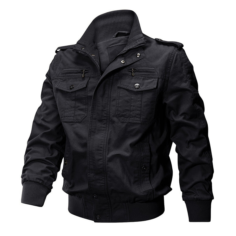 Men Winter Military Airsoft Jacket Pilot Bomber Jacket