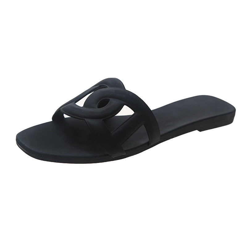 Women Home Slippers Jelly Shoes