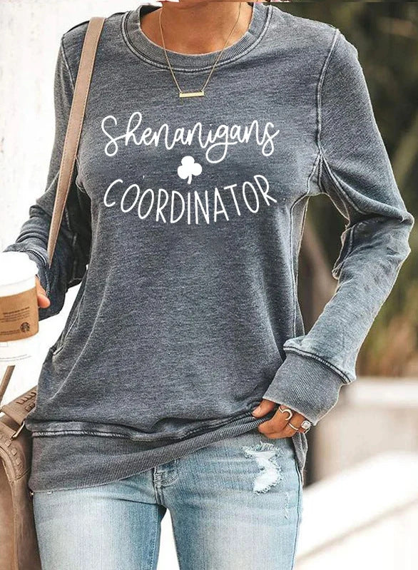 Women's Lucky Clover Long Sleeve T-Shirt