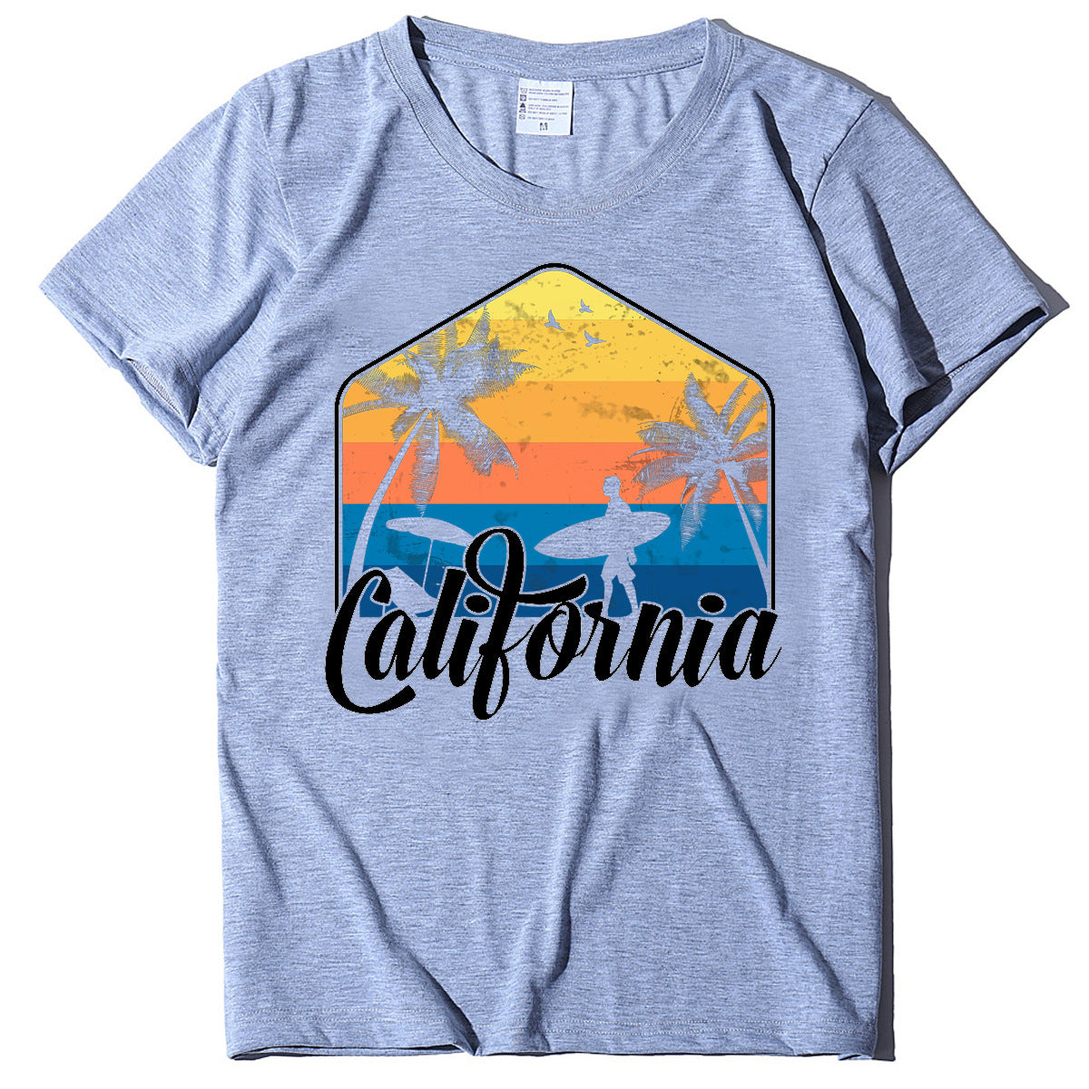 Unisex Print Short Sleeve T-Shirt