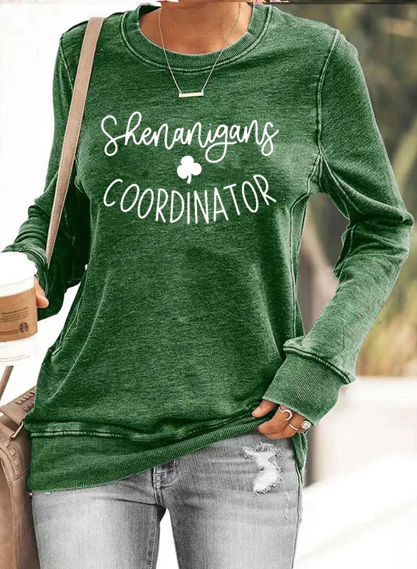 Women's Lucky Clover Long Sleeve T-Shirt
