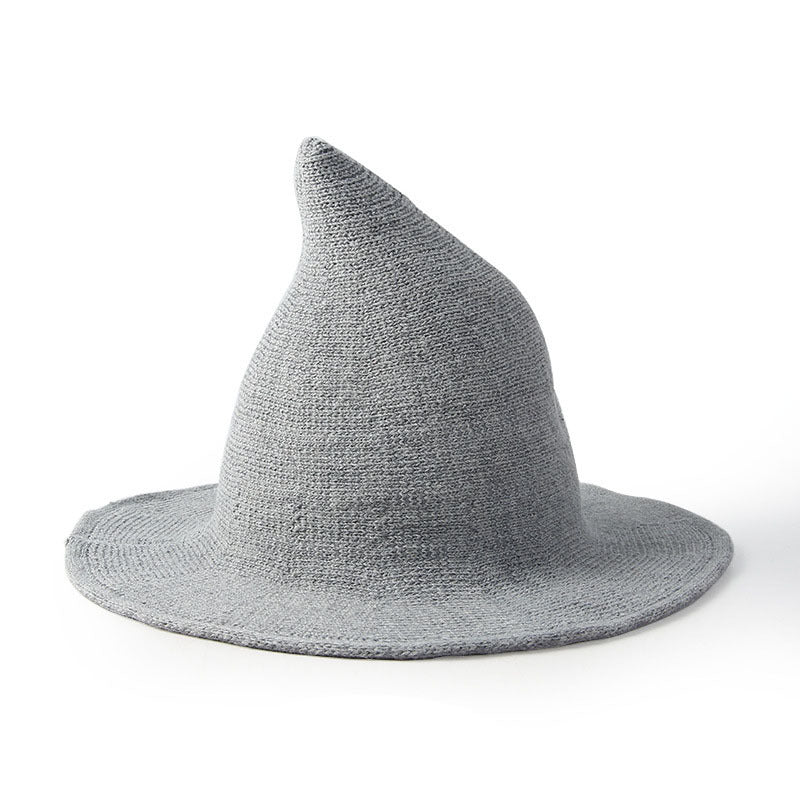 Halloween Woman Witch Hat Wool Wizard Hat