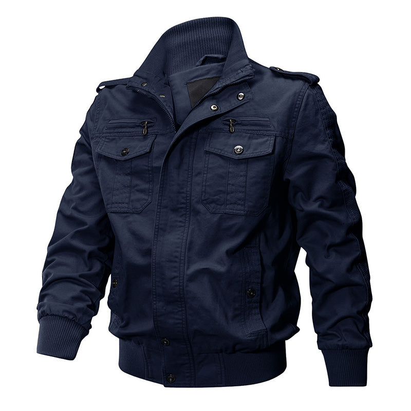 Men Winter Military Airsoft Jacket Pilot Bomber Jacket