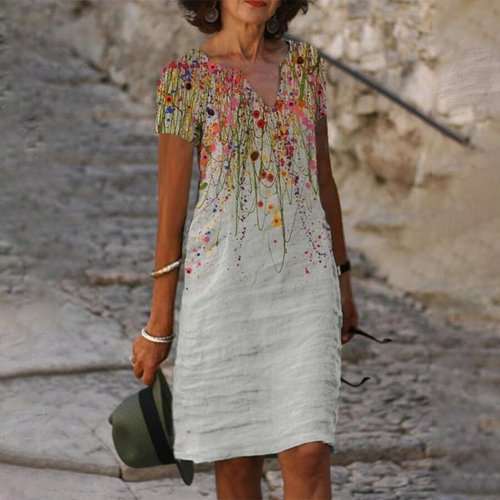 Women's Summer Casual Mini Dress