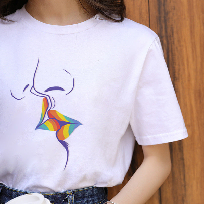 Woman Pride Print T-Shirt