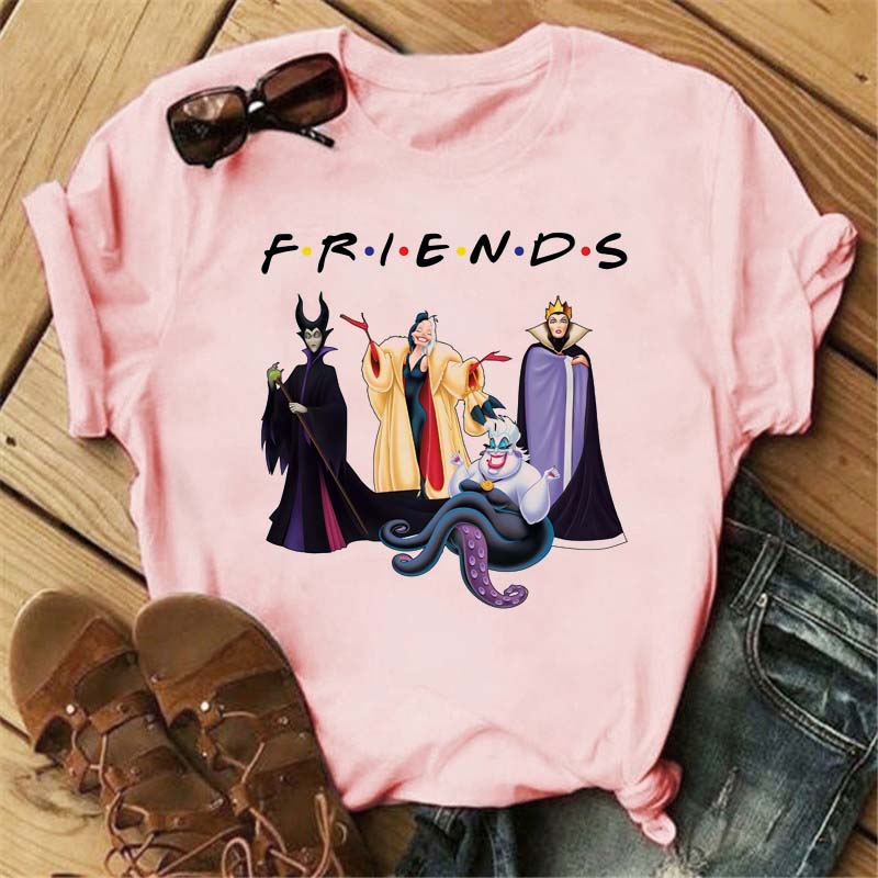 Fashion Disney Villain Queen Women T-shirt