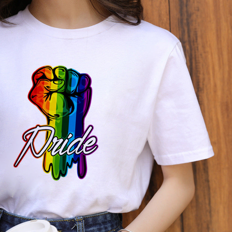 Woman Pride Print T-Shirt