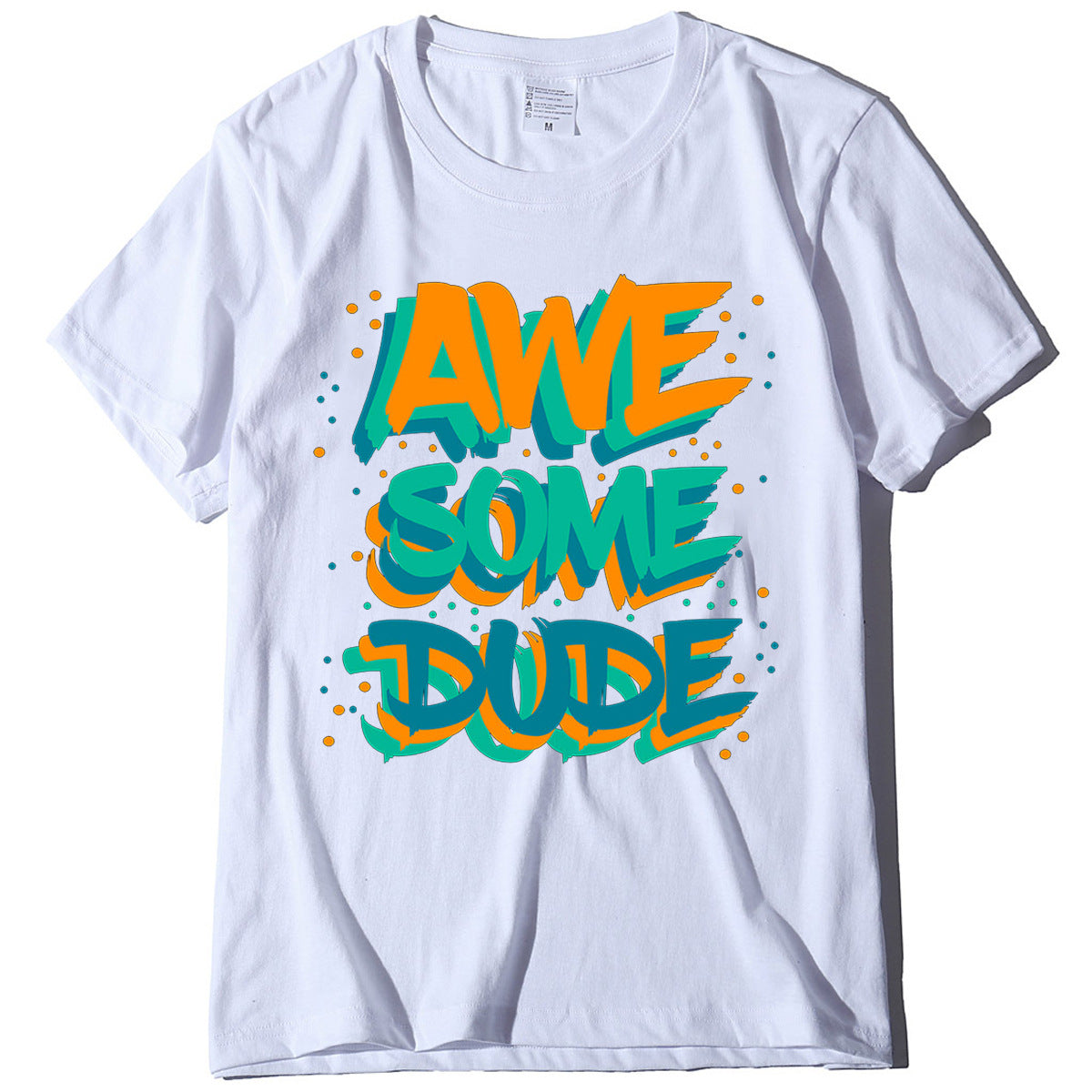 Unisex Print Short Sleeve T-Shirt