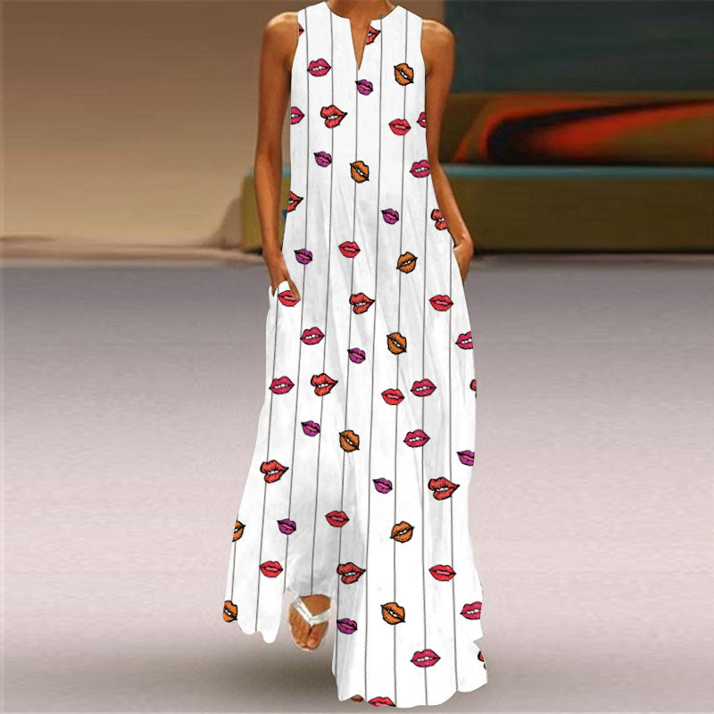Casual Summer Woman Maxi Dress