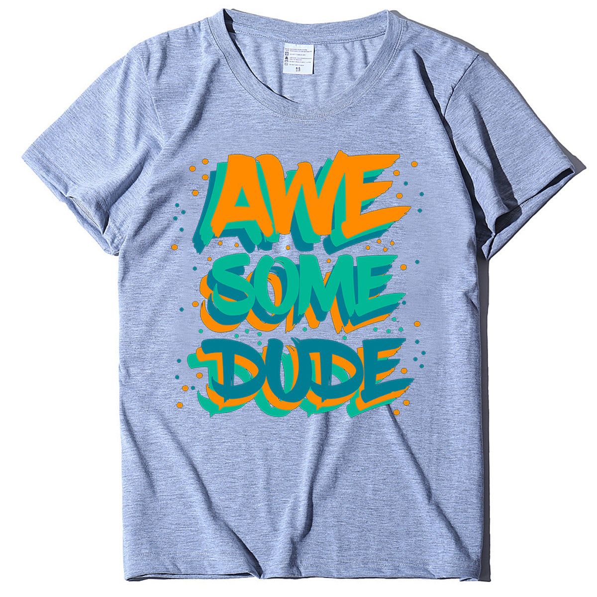 Unisex Print Short Sleeve T-Shirt