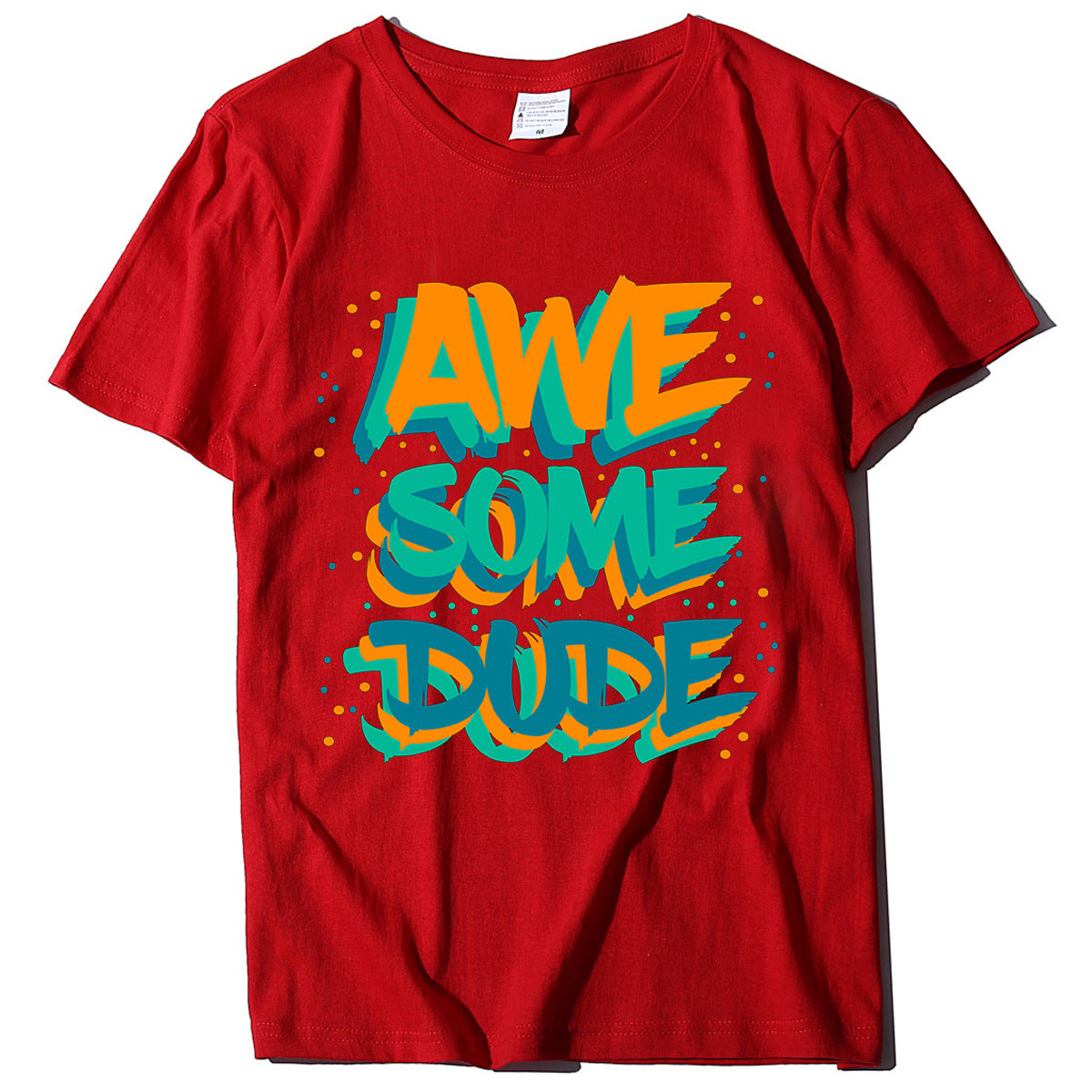 Unisex Print Short Sleeve T-Shirt