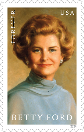 2024 Betty Ford USA First Lady Forever Stamps