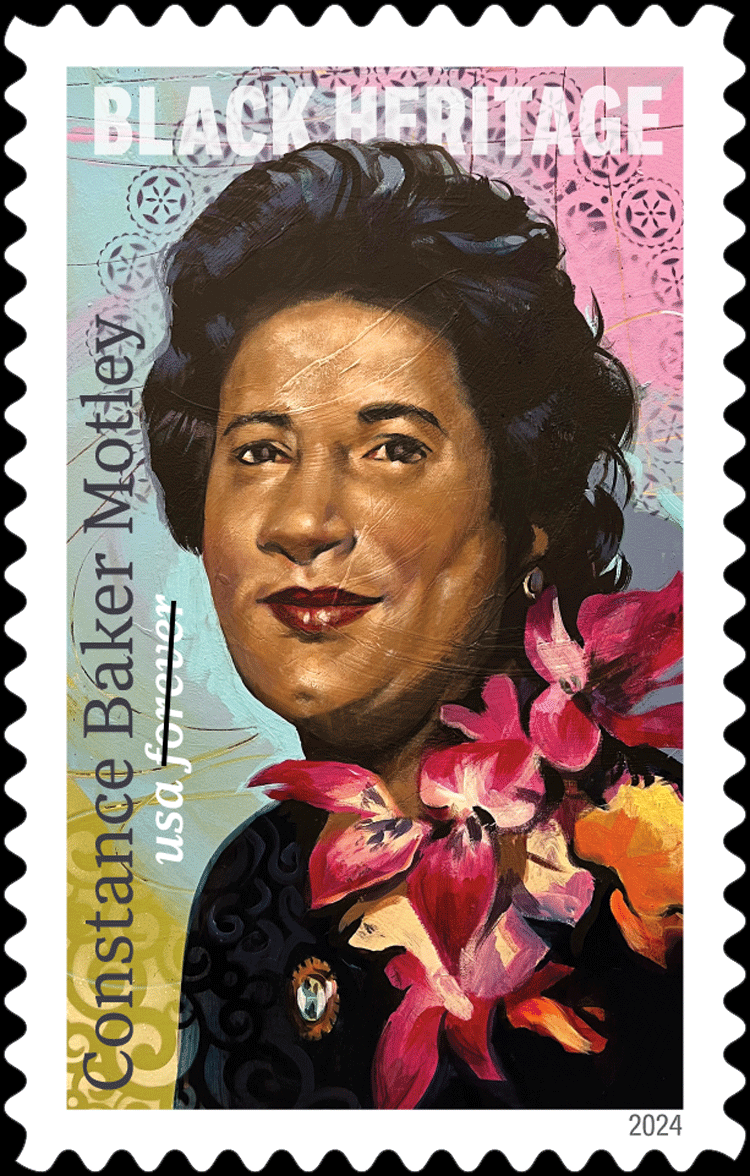 2024 Constance Baker Motley Black Heritage Forever Postage Stamp