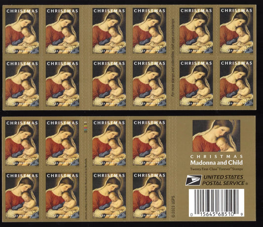 2024 USA New Christmas Madonna And Child Forever Stamps