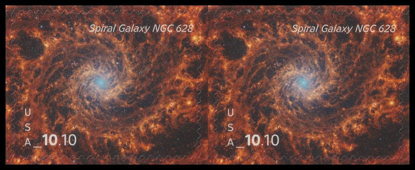 2025 USA Spiral Galaxy NASA Priority Mail Stamps