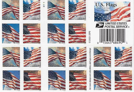 2024 American U.S. Flags Forever Stamps