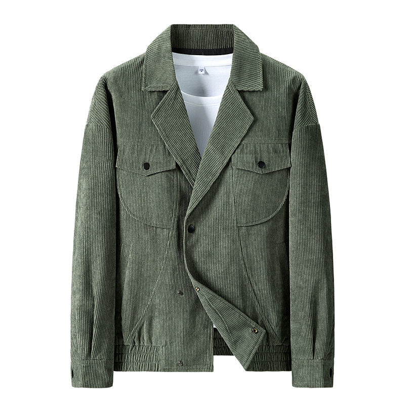 Men's Corduroy Cardigan Blazer